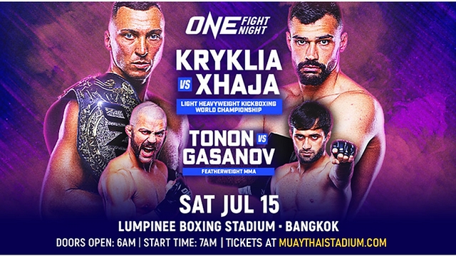 ONE Fight Night 12: Superlek vs. Khalilov Live Fight Thread
