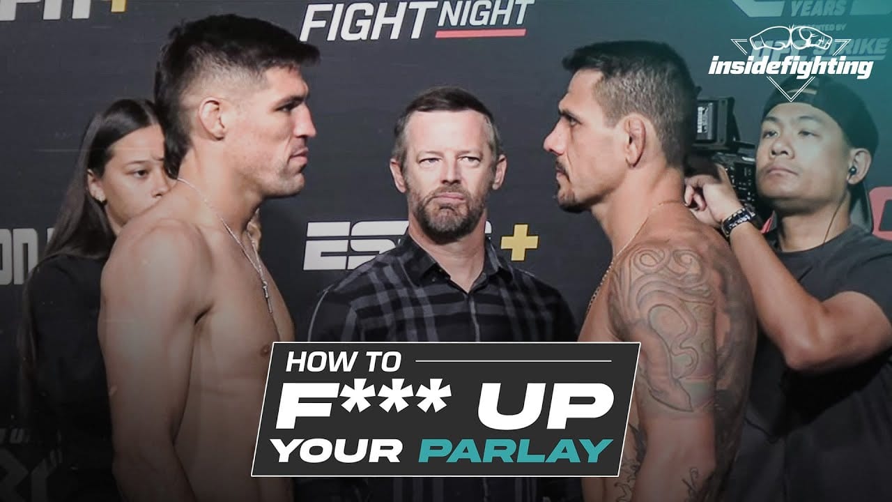 How to F**k Up Your UFC Vegas 78 Parlay