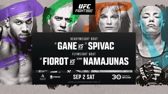 UFC Paris: Gane vs. Spivak Live Fight Thread