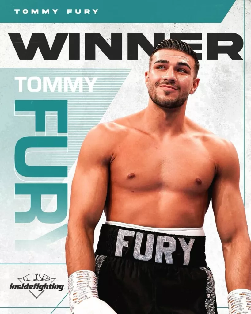Tommy Fury defeats KSI via majority decision