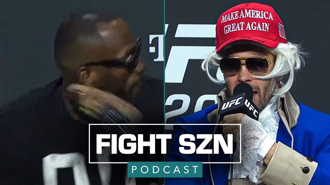 Colby Covington Insults Leon Edwards’ Father at UFC 296 Press Conference – Fight SZN Podcast (video)